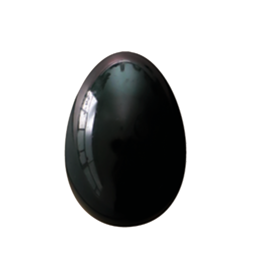 Ovo Yoni de Obsidiana Negra (yoni egg)